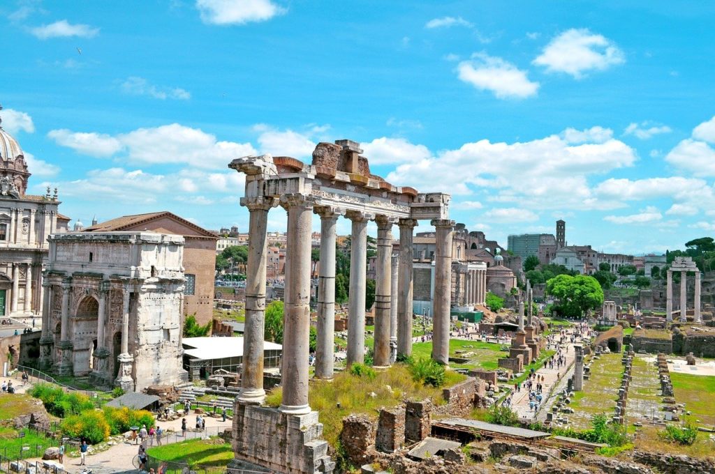 rome, italy, the roman forum